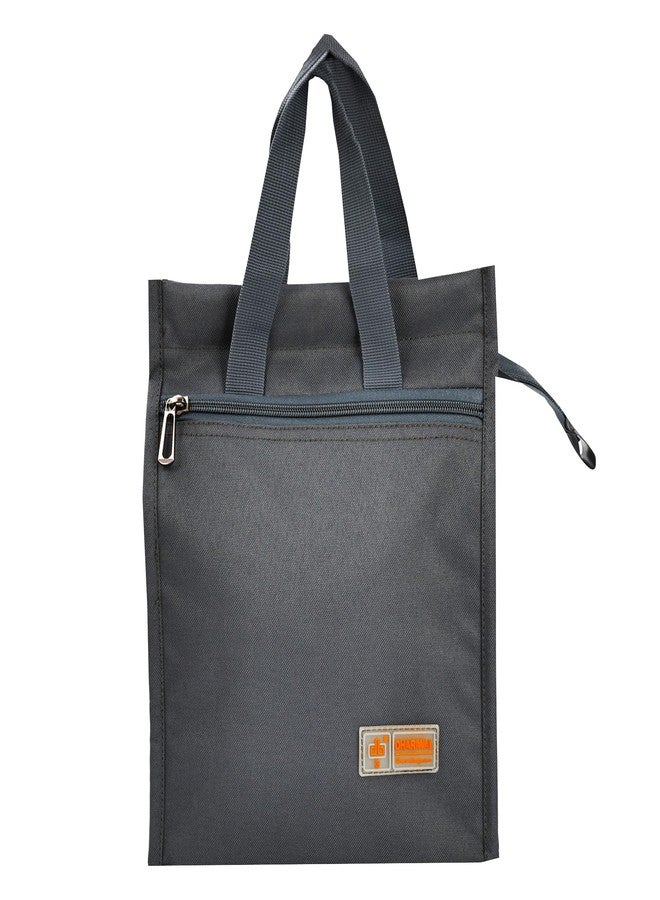 Dhariwal Thaili No.3 Tiffin Bag 13in x 9in x 6in TB-402 (Grey) - Small - Image 1